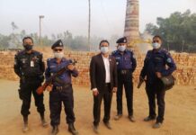 চট্টগ্রামের লোহাগাড়ায় তিনটি ইটভাটা উচ্ছেদ।