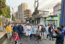 শিশু-কিশোরদের নিয়ে চট্টগ্রামে মেয়র ও কাউন্সিলর প্রার্থীর মিছিল। মোবাইল কোর্টের সতর্কতা।