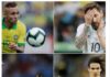 ব্রাজিল,আর্জেন্টিনা,উরুগুয়ে ও কলম্বিয়া সহ দক্ষিণ আমেরিকার সেরাদলগুলো আজ মাঠে